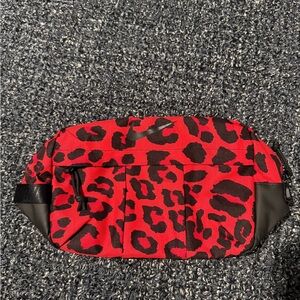 Nike Red cheetah Toiletry/Utility Bag BA6374-657